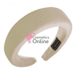 Bentita deosebita pentru par din catifea Hand Made BTP014 - Crem